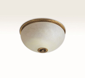 79 ZZ - PLAFONIERA BRONZO SATINATO